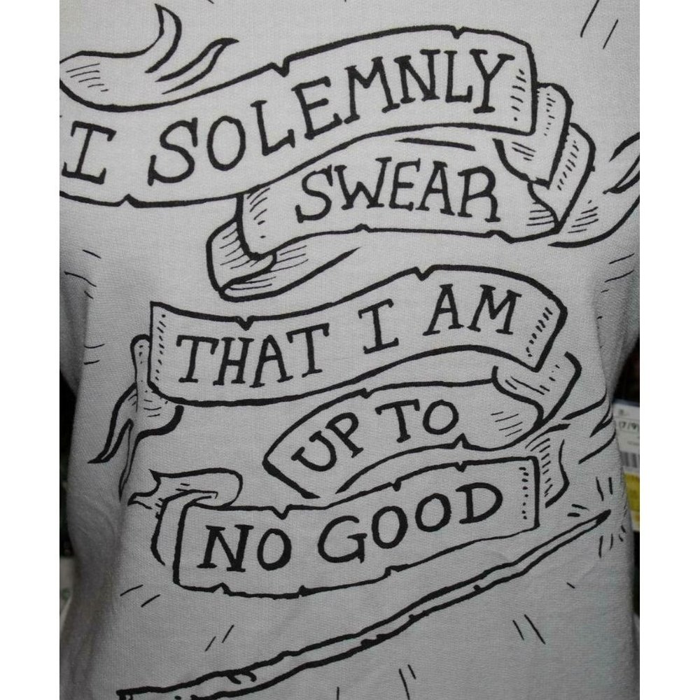 HARRY POTTER Tank Top Sleeveless Muscle Tee Shirt UP TO NO GOOD    NWT